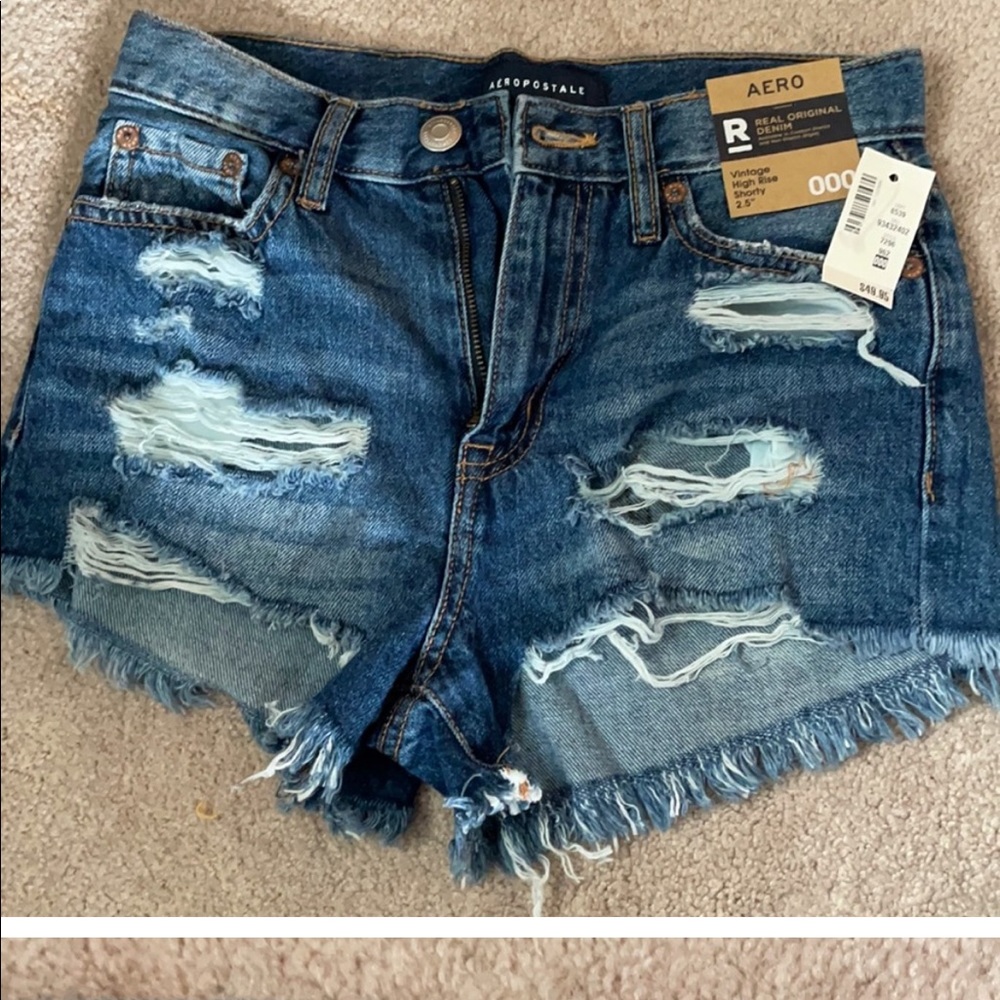BNWT Aeropostale jean shorts